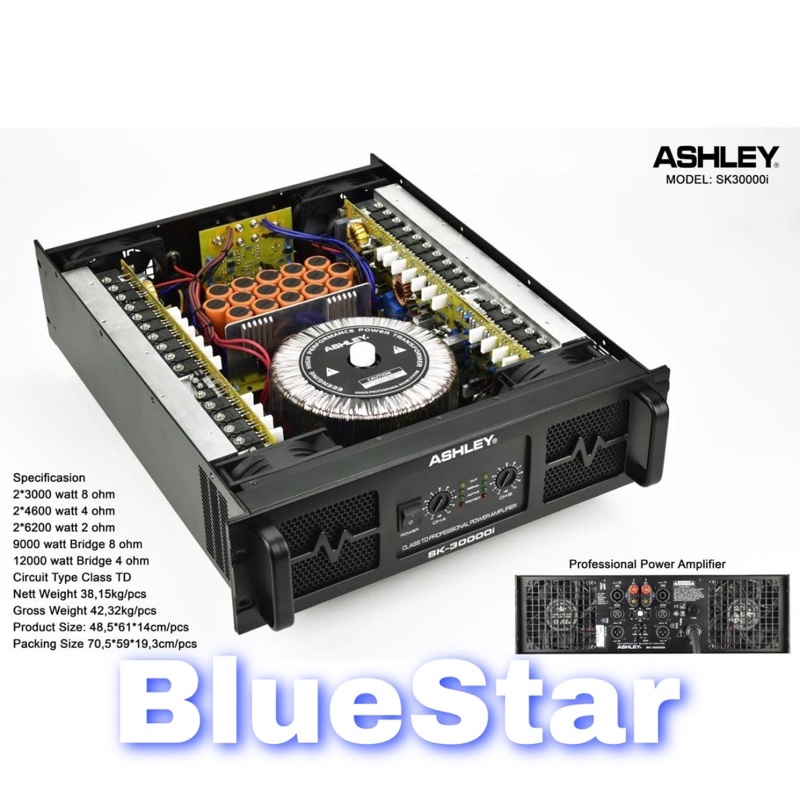 Power Ashley SK 30000i Original Amplifier SK30000i Class TD