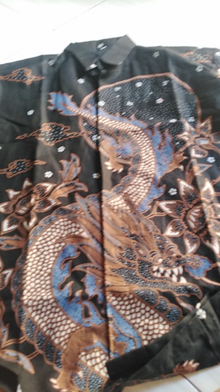 [full Furing] Kemeja Batik Pria Lengan Panjang Akhsa Asli Solo By Batik Kanaya