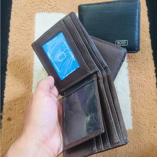 dompet UD-zen pria lipat biasa bahan bona motif urat kayu yang unik deban baruoao logo yang keren asli pengrajin lokal #dompet #dompetpria #dompetcwok #dompetkeren