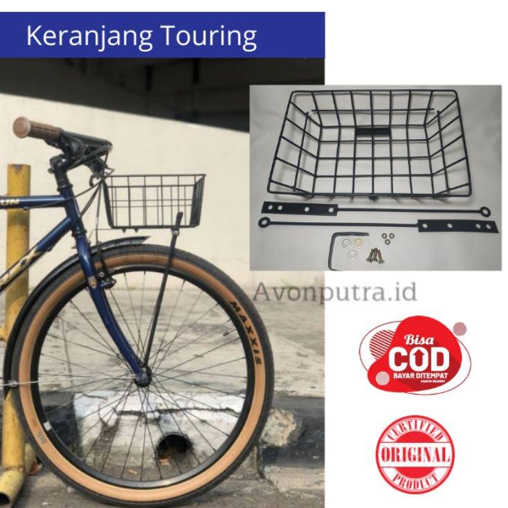 Penjualan Terbanyak.. [ PROMO ] Kranjang Keranjang touring sepeda Mtb Sepeda lipat seli Sepeda polyg