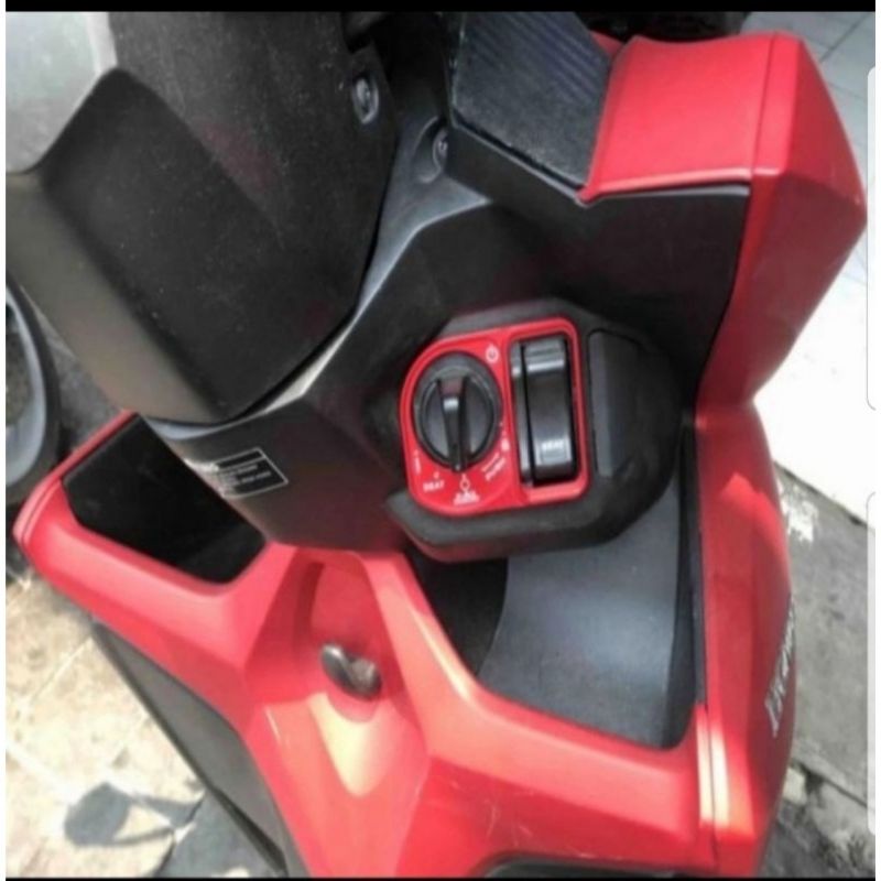 Cover/Tutup Kunci Kontak ADV 150/Pcx 150/Vario 150 New BLACK DIAMOND
