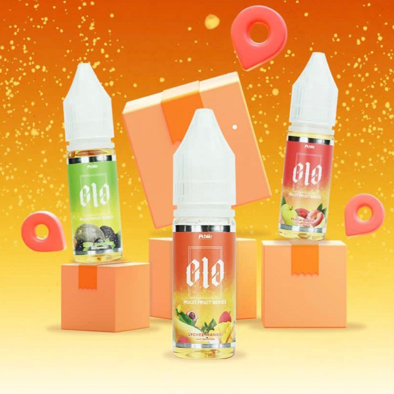 LIQUID ELO BERRY HONEYDEW SALT NIC - ELO MULTI FRUIT SERIES - 15ML