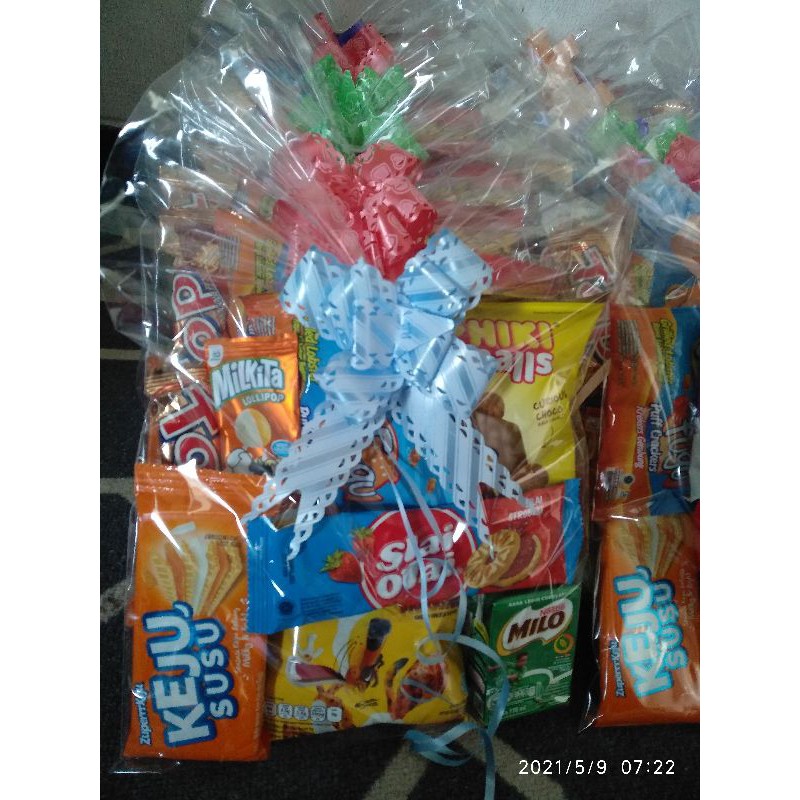 Paket snack ultah hampers khitan wisuda tedak siten lahiran
