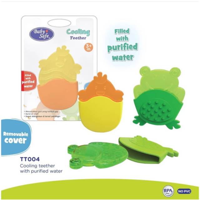 Babysafe teether cooling water TT004 - Gigitan bayi