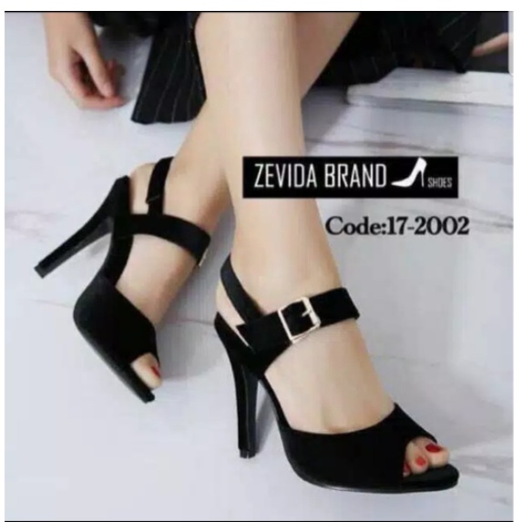 SANDAL HAK HEELS WANITA IMPORT TALI KOREA AK 05