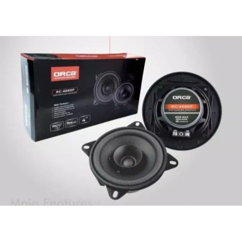 SPEKER 4INCH ORCA (sepasang)