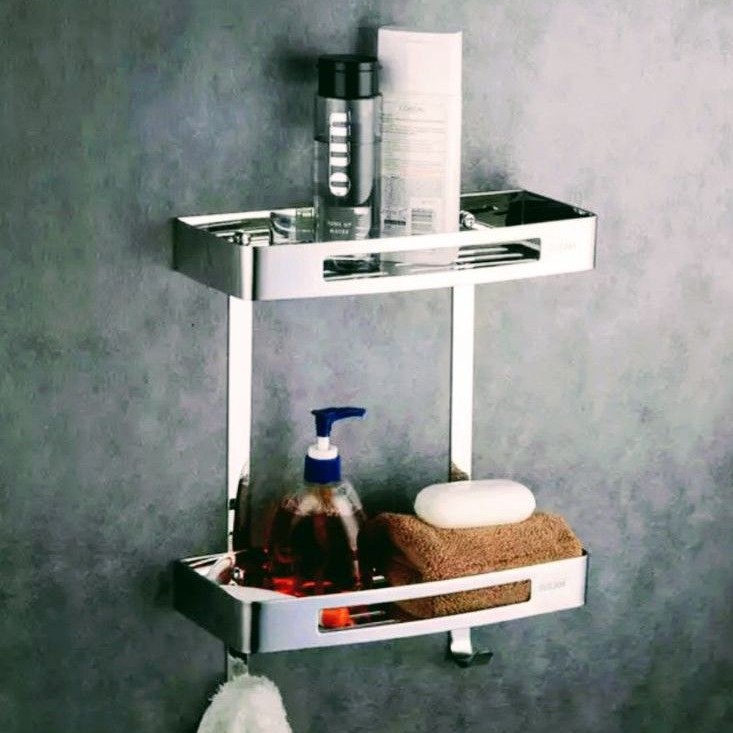 RAK TOILET STAINLESS. RAK SABUN DINDING KAMAR MANDI. RAK SABUN SUSUN STAINLESS KAMAR MANDI