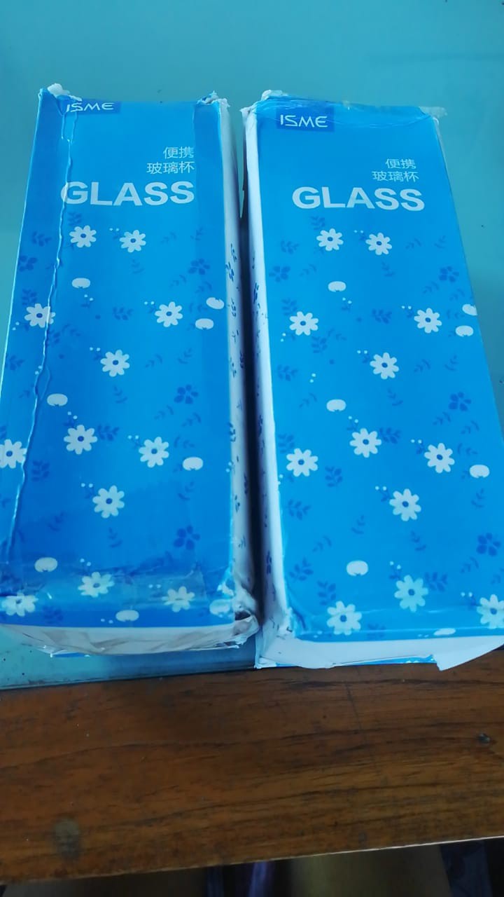 Tgb Botol Kaca Lapis Plastik Karakter Kartun Anti Slip Dan Tahan Panas