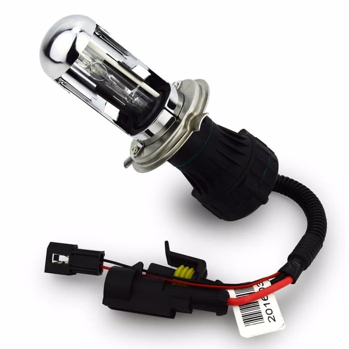 Lampu Bohlam HID Xenon H4 6000K 35W 1PCS