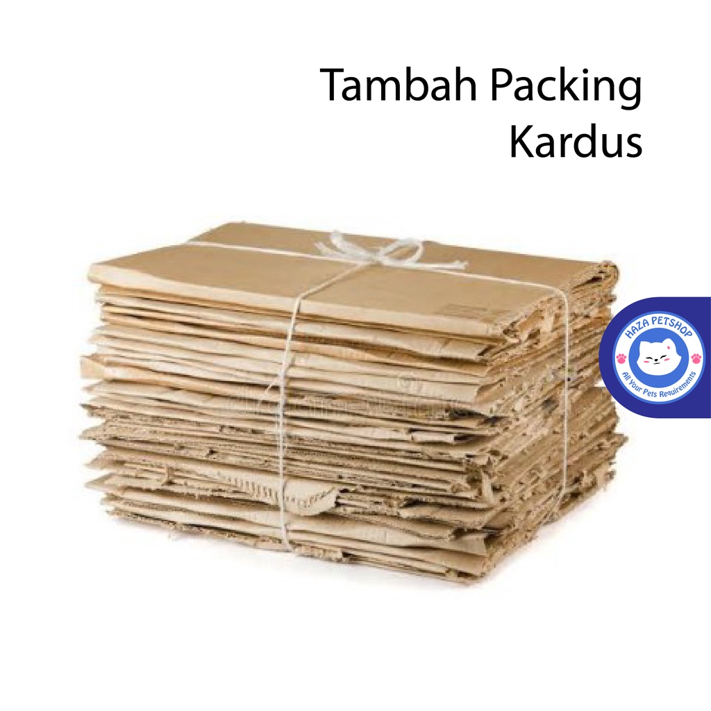 

Tambahan Kardus Sesuaikan Ukuran