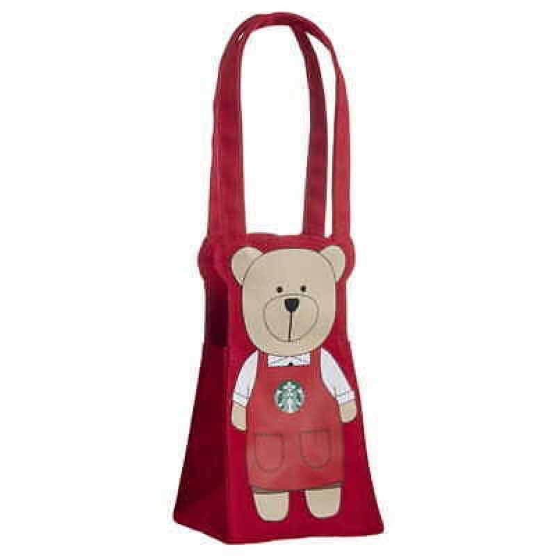 Starbucks Taiwan Bearista ToGo Cup Bag Tas Tenteng Cup