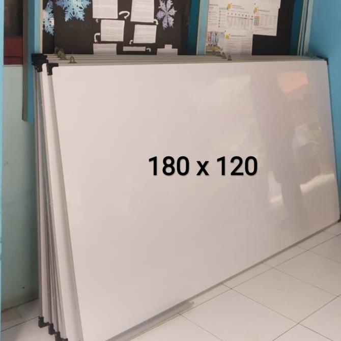 

Whiteboard papan tulis 180 x 120