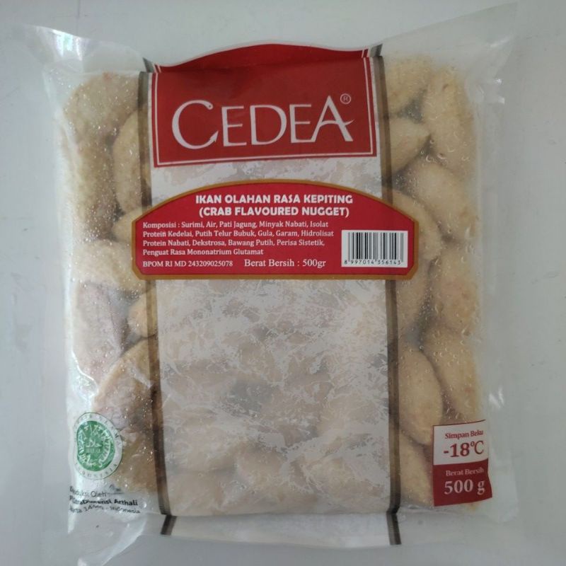 

Cedea Crab Nugget/ Nugget Kepiting 500 gram