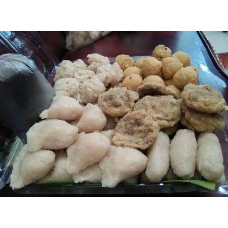 

PEMPEK PALEMBANG ASLI | PEMPEK MEYMEY (15PCS Telok, Adaan, Lenjer, Kulit + Cuko)