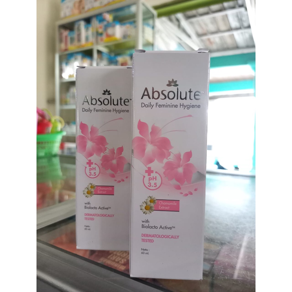 ABSOLUTE DAILY FEMININE HYGIENE 60ML//Pembersih Kewanitaan