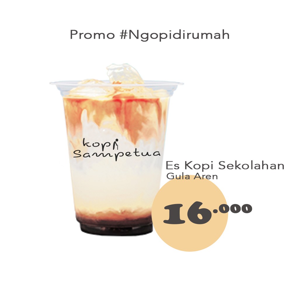 

Es Kopi Susu Gula Aren - Kopi Sekolahan