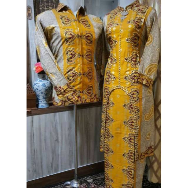 SETELAN TUNIK DAN KEMEJA PANJANG BATIK NEW FASHION