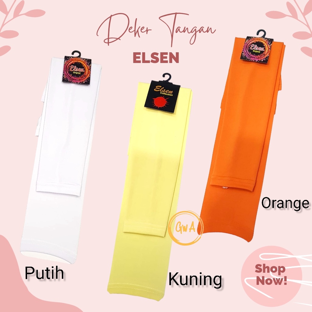 Ready Deker Elsen/HANDSOCK DEKER JERSEY SPANDEX LEMBUT / MANSET TANGAN TANPA JEMPOL Deker Hijab