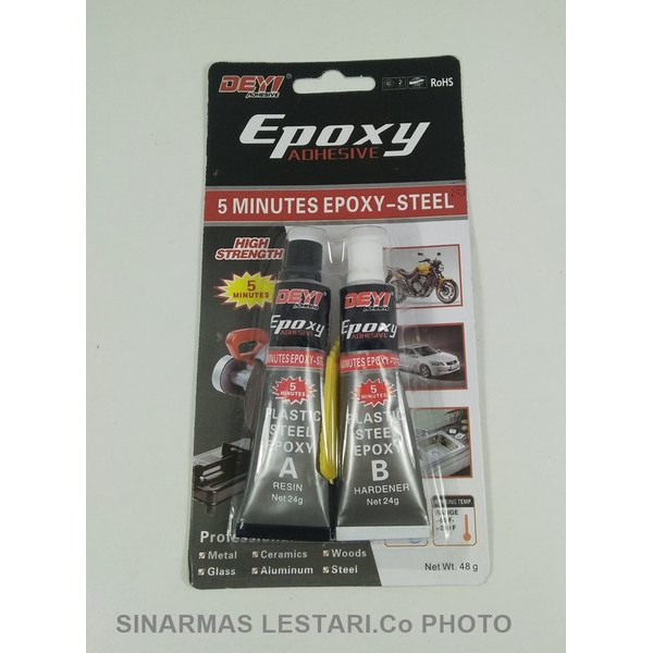 

Unik Lem Campur-Lem Kawin Epoxy 5 Menit 48g terbaik