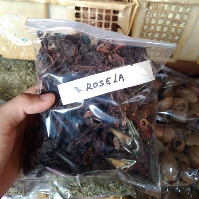 

Bunga Rosella Asli 10 ons