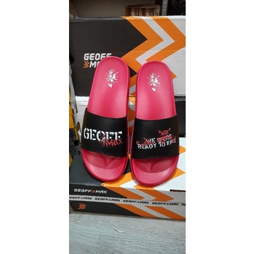 Sandal Ariel Noah Slipper Geoff Max Merah Original