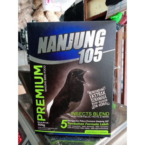 Nanjung 105 500gr pakan murai