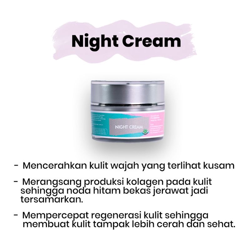 Farma Wdc - Night Cream original farma wdc BPOM