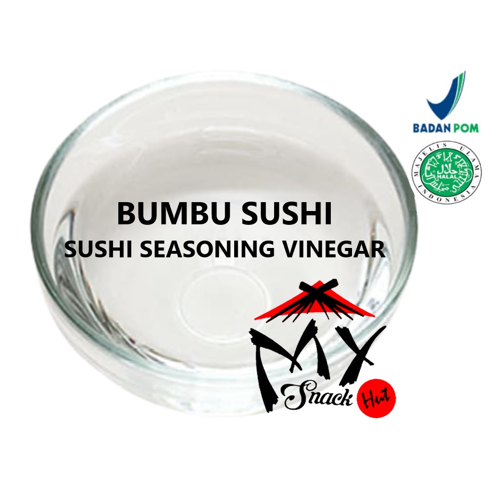 BUMBU SUSHI 50ML - CUKA SUSHI JAPANESE RICE SEASONING VINEGAR CAIR - PERISA NASI JEPANG GURIH UMAMI HALAL