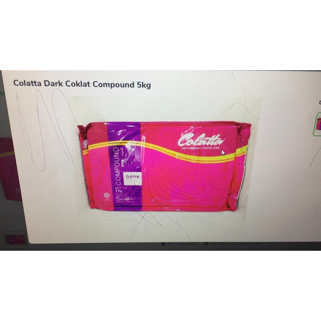 Colatta Dark Compound 5kg