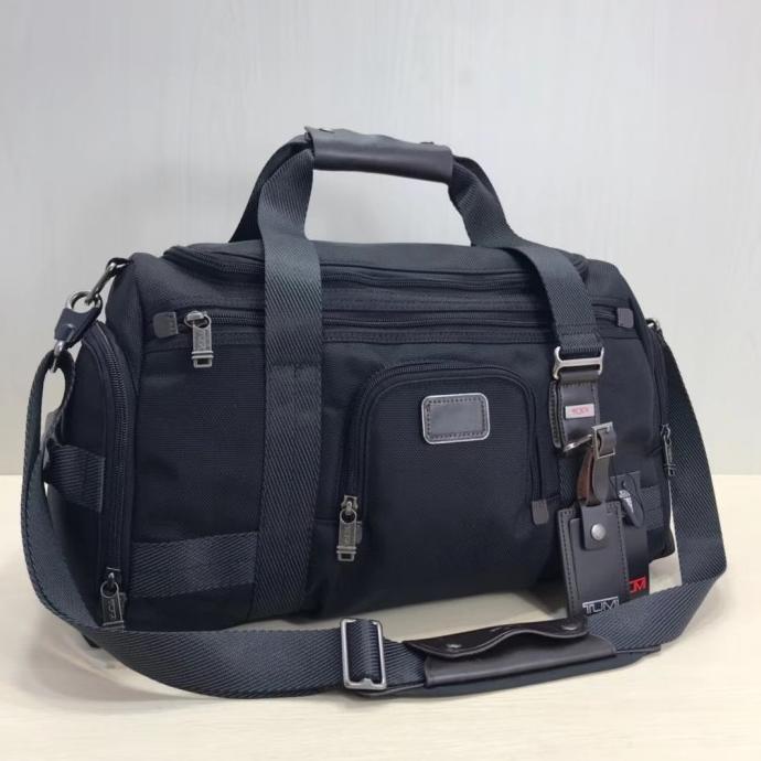 Tas Tumi Alpha Bravo Maxwell Travel Bag-Tas Golf Black 100% Import