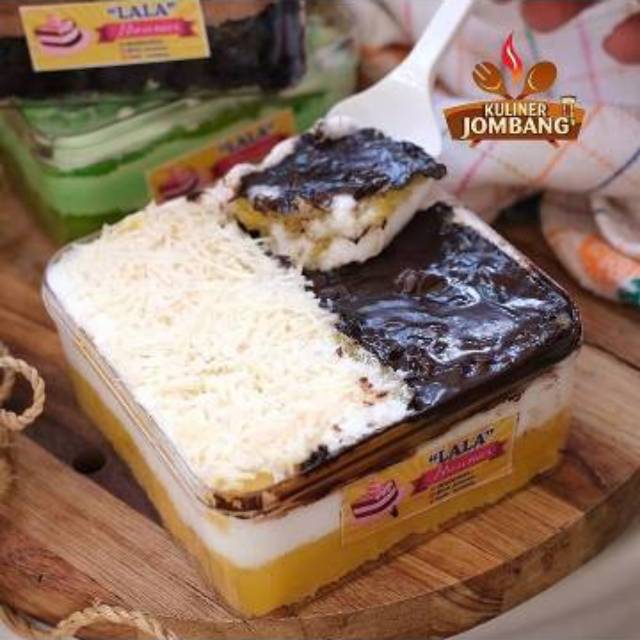 

Double cheese cake by Lala brownies