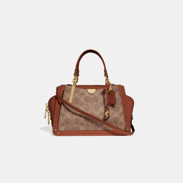 Tas COACH - Coach Dreamer 21 Tan R