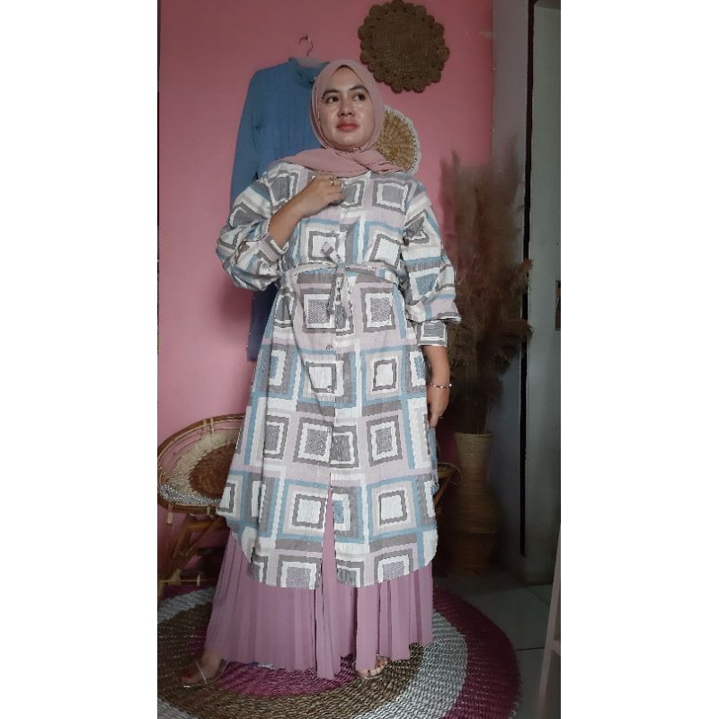 tunik cantik brand DUBAI