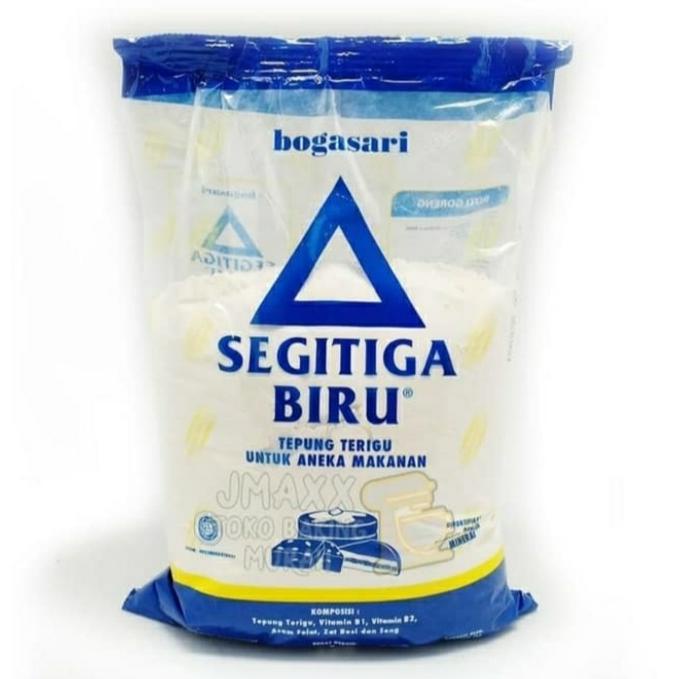 

Tepung Terigu Segitiga Biru 1 Kg 1 Dus, Gojek Grab Only Sale