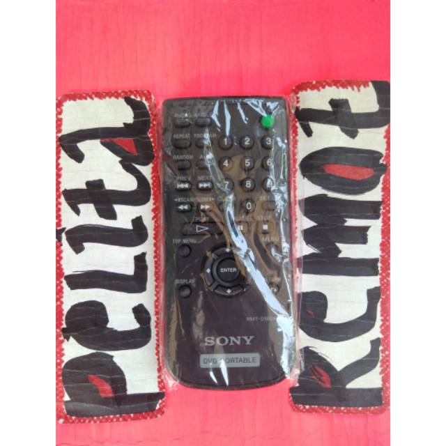 remot Sony DVD portable  original terlengkap