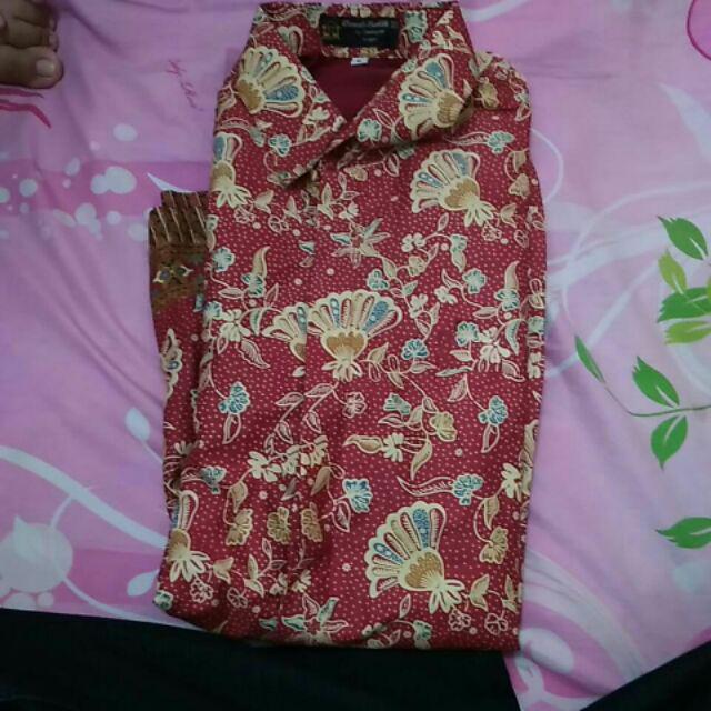 Baju Batik Ppni Perempuan /laki-laki Size: S-m-l-xl-xxl.bahan Katun Adem Nyaman Di Pakai