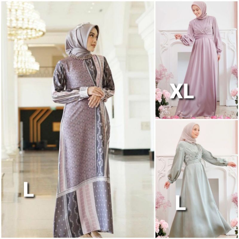 Vanilla Hijab Tala Dress & Edelweis series