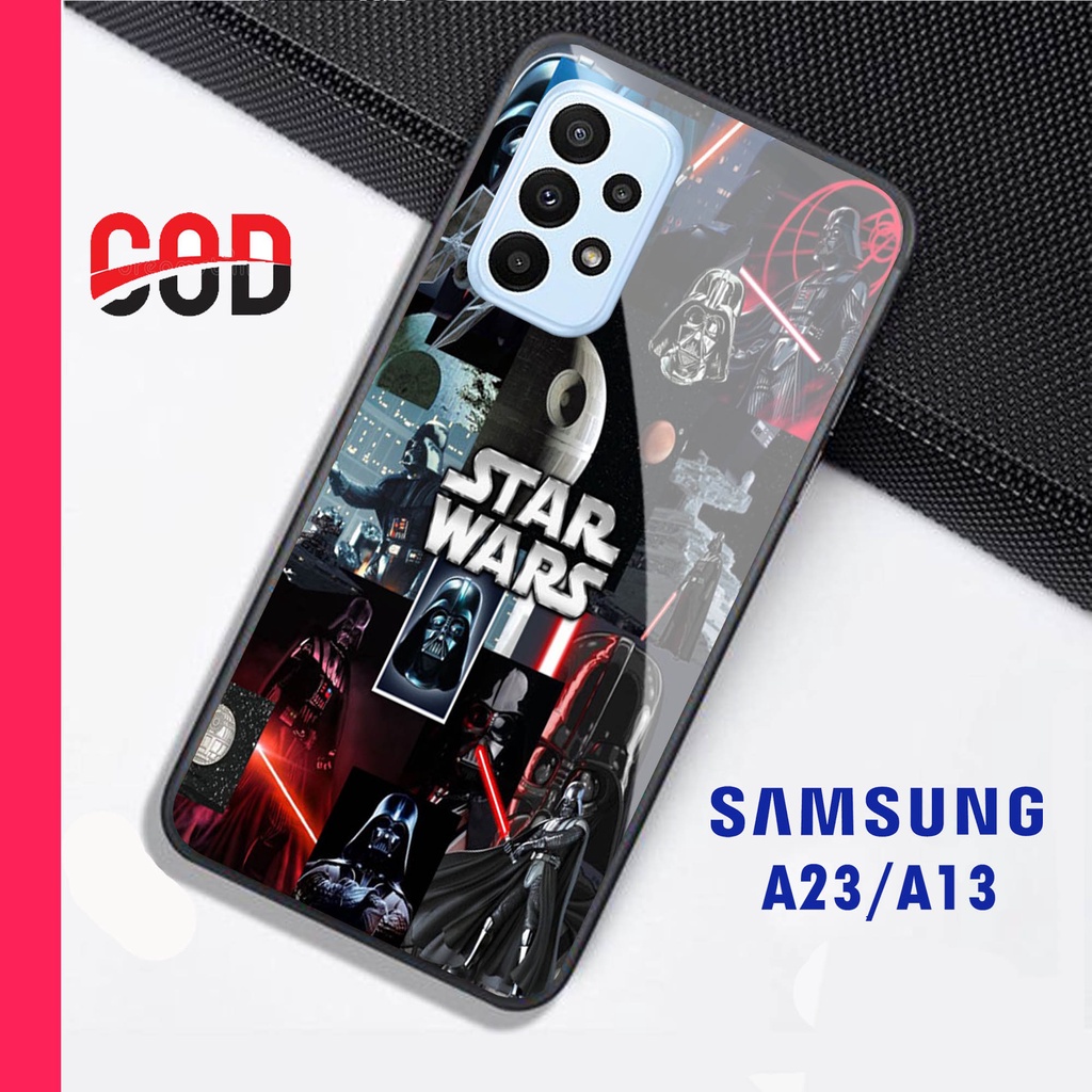 [N42] Softcase Glass Kaca Samsung A13/A23 - Case Hp Samsung A13/A23 - Casing Hp Samsung A13/A23