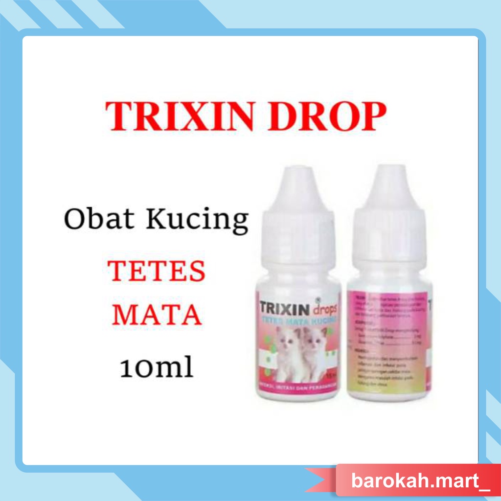 Trixin Obat Tetes Mata Kucing &amp; Hidung - Trixin Drop 10ml