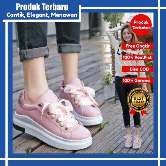 sepatu kets wanita murah Sneakers Import YS205