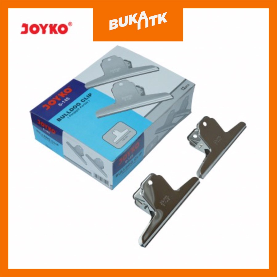 BULLDOG CLIP / KLIP BESAR  / PENJEPIT KERTAS JOYKO 6 - 145