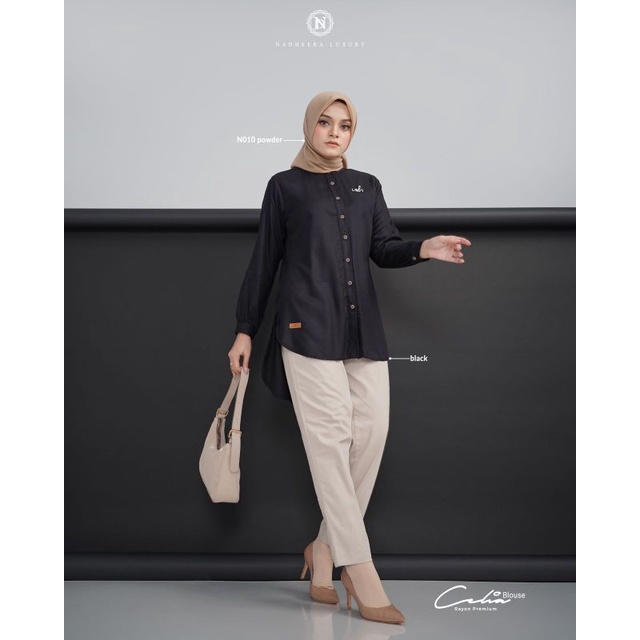 (COD) Ori Nadheera Luxury | Blouse Nadheera Bahan Rayon Premium | Celia Blouse By NadheeraLuxury | A
