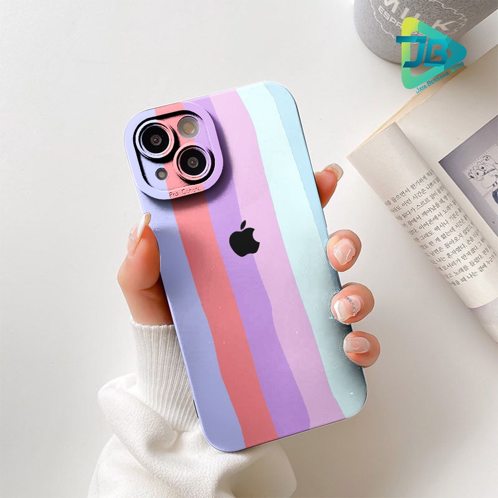 SOFTCASE PROCAMERA CUSTOM RAINBOW OPPO VIVO SAMSUNG REALME XIAOMI IPHONE INFINIX FOR ALL TYPE JB5769