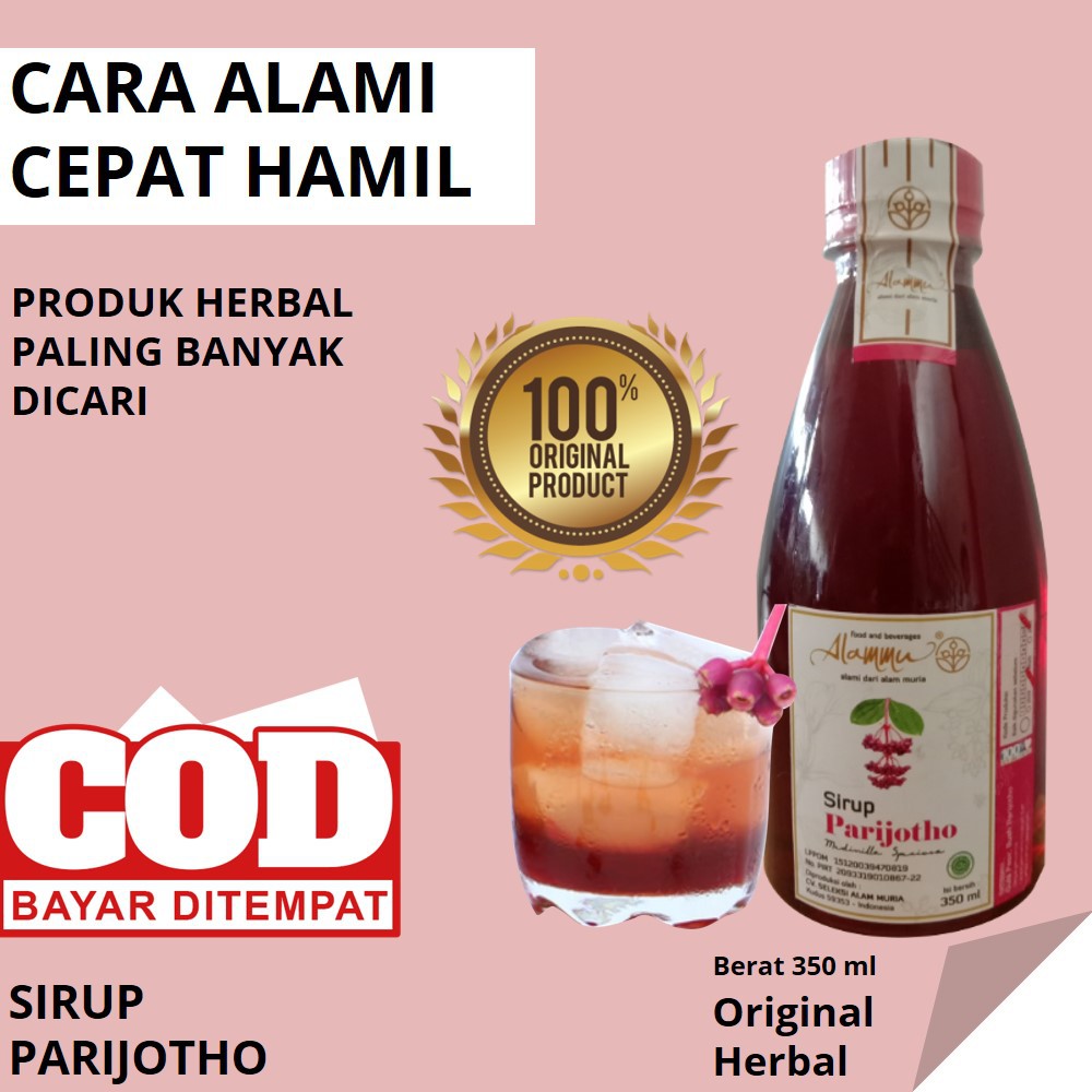 

Sirup Parijoto 350ml Solusi Ibu Hamil