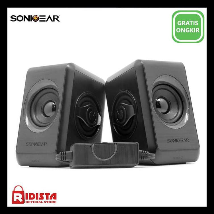 Speaker Aktif Sonicgear Quatro 2 Portable 2.0 Speaker - Kuning Hemat