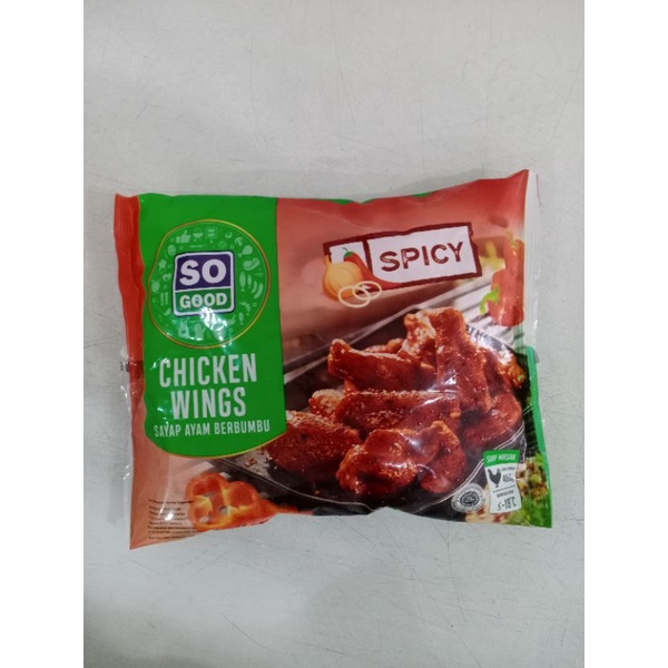 

So Good Spicy Wings 400gr