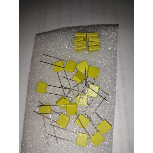 kapasitor MKM 100V104J MKM 104N 100pcs