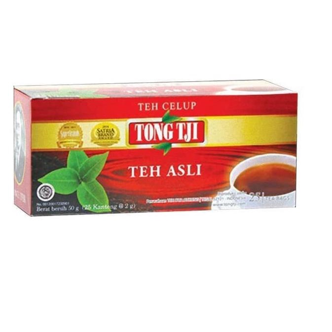 

Teh Hitam Celup | Tong Tji Black Tea Original 25