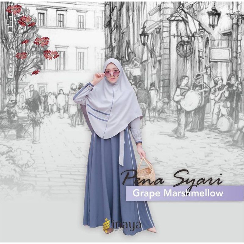 Gamis Inaya Pena Syari