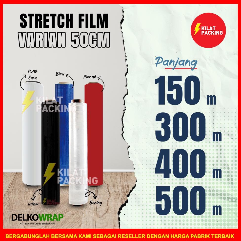 

Stretch Film 50 Cm Plastik Wrapping Varian Macam Macam Satuan